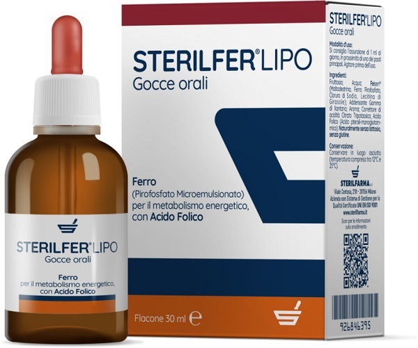 STERILFER LIPO GOCCE 30 ML - Farmacia Puddu Baire S.r.l.