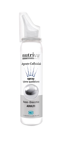 NUTRIVA ARGENTO COLLOIDALE NASO/ORECCHIE 100 ML - Farmacia Puddu Baire S.r.l.