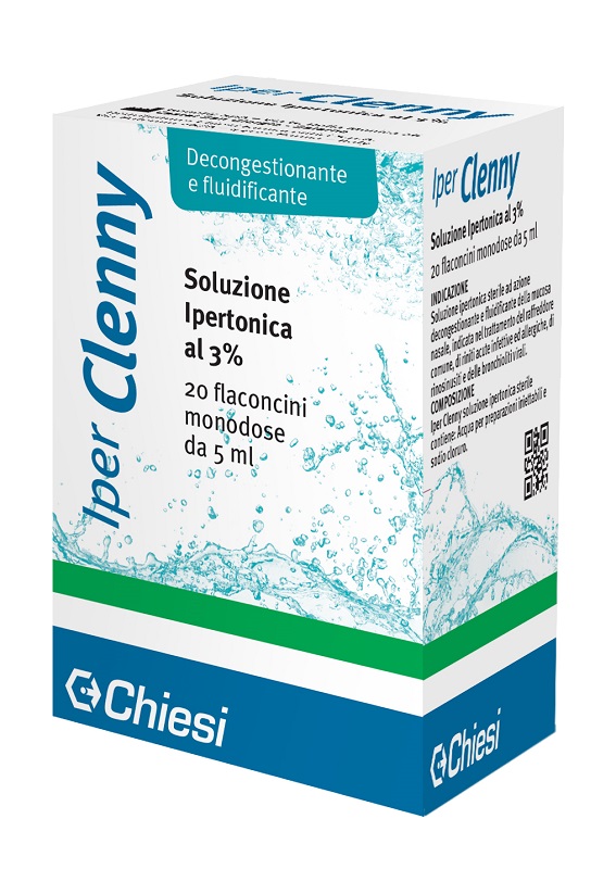 IPER CLENNY SOLUZIONE IPERTONICA MONODOSE 20 FLACONI 2 ML - Farmacia Puddu Baire S.r.l.