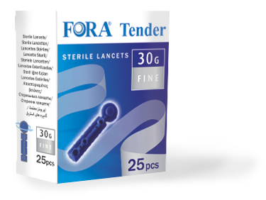 LANCETTE PUNGIDITO FORA TENDER 30 GAUGE 25 PEZZI - Farmacia Puddu Baire S.r.l.
