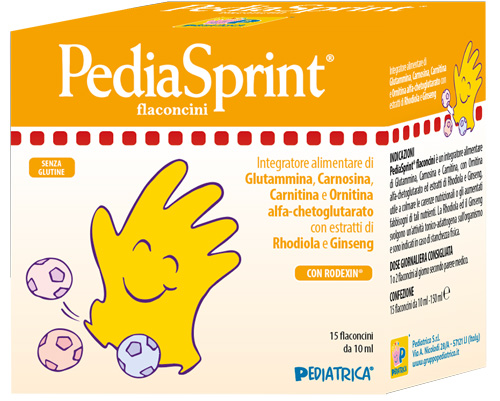 PEDIASPRINT 15 FLACONCINI DA 10 ML - Farmacia Puddu Baire S.r.l.