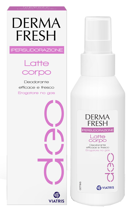 DERMAFRESH IPERSUDORAZIONE LATTE CORPO DEODORANTE 100 ML - Farmacia Puddu Baire S.r.l.