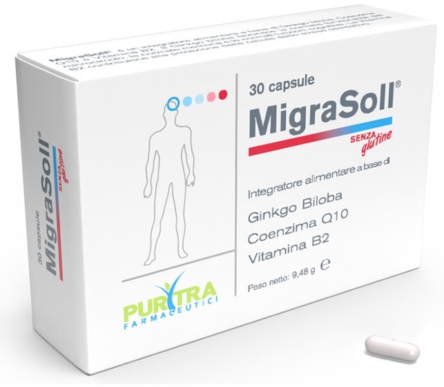 MIGRASOLL 30 CAPSULE - Farmacia Puddu Baire S.r.l.
