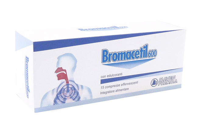 BROMACETIL 600 15 COMPRESSE EFFERVESCENTI - Farmacia Puddu Baire S.r.l.