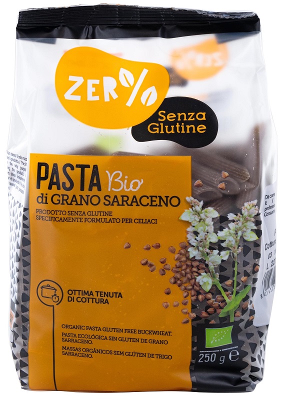 ZERO% GLUTINE PENNE GRANO SARACENO INTEGRALE 250 G - Farmacia Puddu Baire S.r.l.