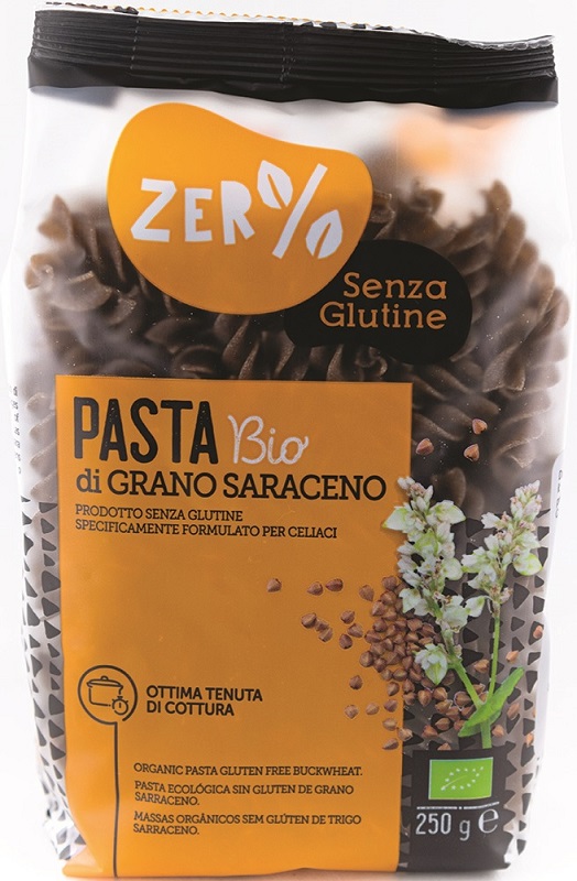 ZERO% GLUTINE FUSILLI GRANO SARACENO INTEGRALE SENZA GLUTINE250 G - Farmacia Puddu Baire S.r.l.