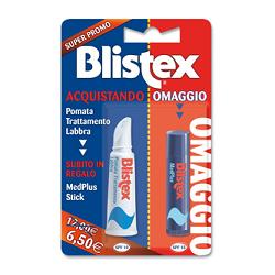 BLISTEX POMATA+MEDPLUS STICK OMAGGIO - Farmacia Puddu Baire S.r.l.