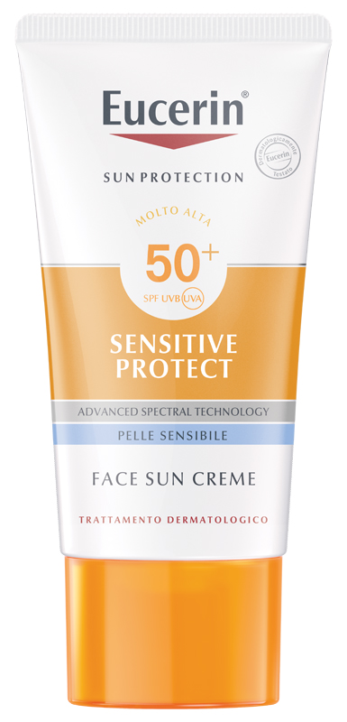 EUCERIN SUN VISO CREMA SPF50+ 50 ML - Farmacia Puddu Baire S.r.l.