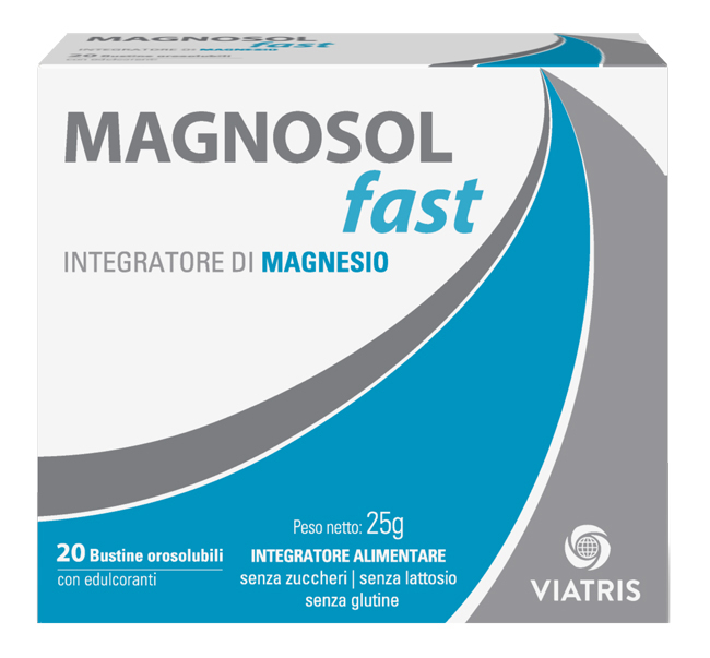 MAGNOSOL FAST 20 BUSTINE OROSOLUBILI - Farmacia Puddu Baire S.r.l.