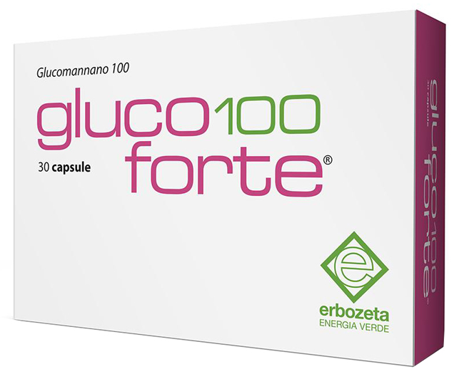 GLUCO 100 FORTE GLUCOMANNANO 100 30 CAPSULE DA 900 MG - Farmacia Puddu Baire S.r.l.
