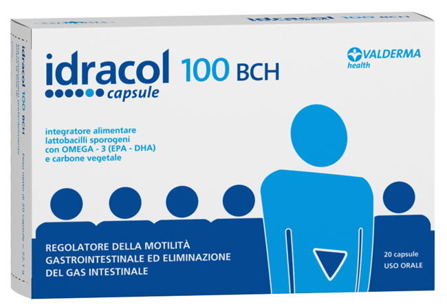 IDRACOL 100 BCH 20 CAPSULE - Farmacia Puddu Baire S.r.l.