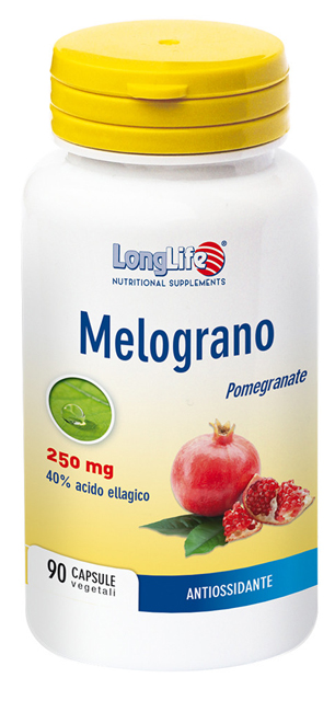 LONGLIFE MELOGRANO 40% 90 CAPSULE VEGETALI - Farmacia Puddu Baire S.r.l.