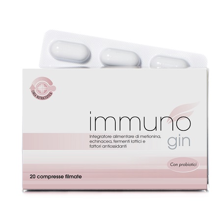 IMMUNO GIN 20 COMPRESSE - Farmacia Puddu Baire S.r.l.