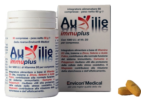 AUXILIE IMMUPLUS DEGLUTIBILE 30 COMPRESSE - Farmacia Puddu Baire S.r.l.