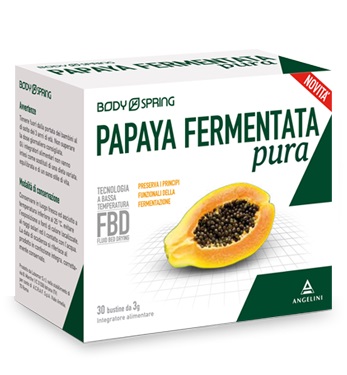 BODY SPRING PAPAYA FERMENTATA PURA 30 BUSTINE - Farmacia Puddu Baire S.r.l.