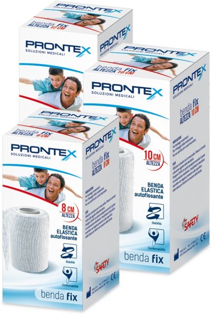 BENDA ELASTICA PRONTEX FIX AUTOFISSANTE 12 CM DI ALTEZZA PER4 METRI IN ESTENSIONE 1 PEZZO - Farmacia Puddu Baire S.r.l.
