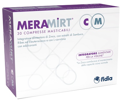 MERAMIRT CM 30 COMPRESSE MASTICABILI - Farmacia Puddu Baire S.r.l.