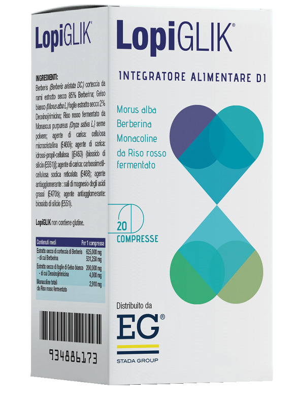 LOPIGLIK TUBO 20 COMPRESSE 1,15 G - Farmacia Puddu Baire S.r.l.