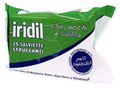 IRIDIL SALVIETTE STRUCCANTI 25 PEZZI - Farmacia Puddu Baire S.r.l.