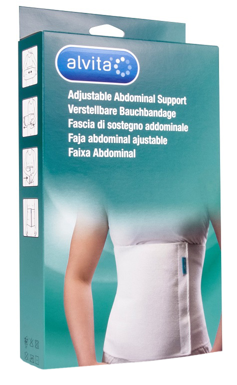 ALVITA FASCIA ADDOMINALE MISURA 2 CIRCONFERENZA 95-100 CM - Farmacia Puddu Baire S.r.l.