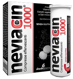 NEVIACIN 1000 20 COMPRESSE EFFERVESCENTI - Farmacia Puddu Baire S.r.l.