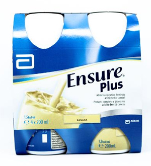 ENSURE PLUS BANANA 4 BOTTIGLIE DA 200 ML - Farmacia Puddu Baire S.r.l.