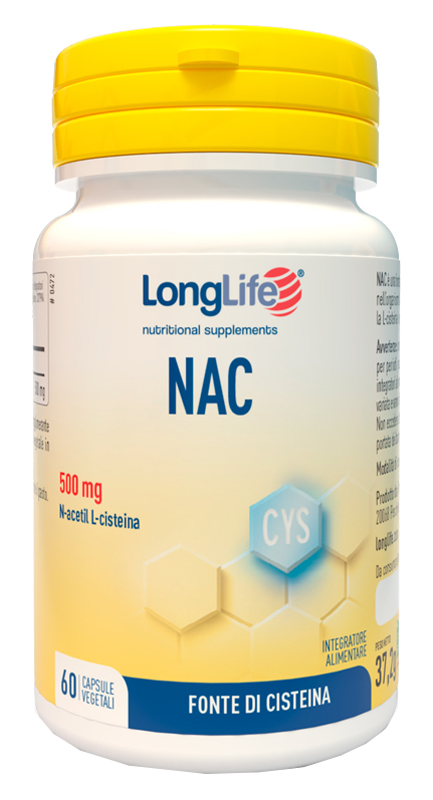 LONGLIFE NAC 60 CAPSULE VEGETALI - Farmacia Puddu Baire S.r.l.