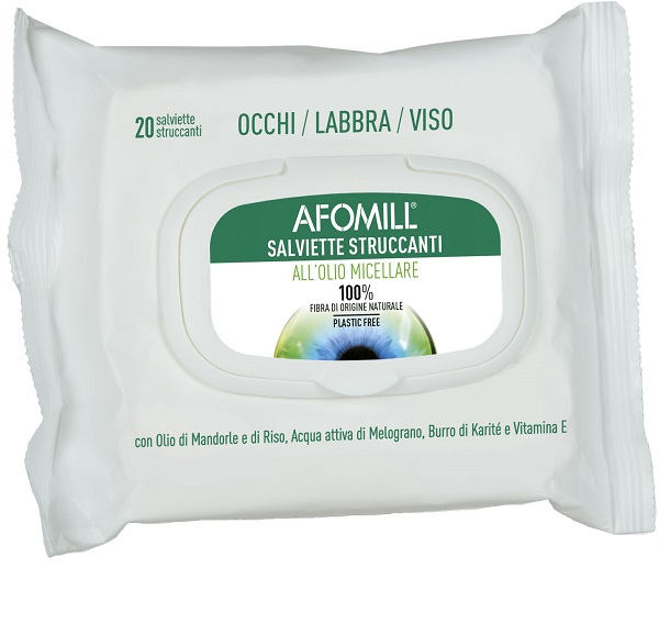 AFOMILL SALVIETTINE STRUCCANTI OLIO MICELLARE - Farmacia Puddu Baire S.r.l.