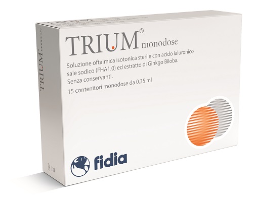 TRIUM MONODOSE GOCCE OCULARI 15 FLACONCINI - Farmacia Puddu Baire S.r.l.