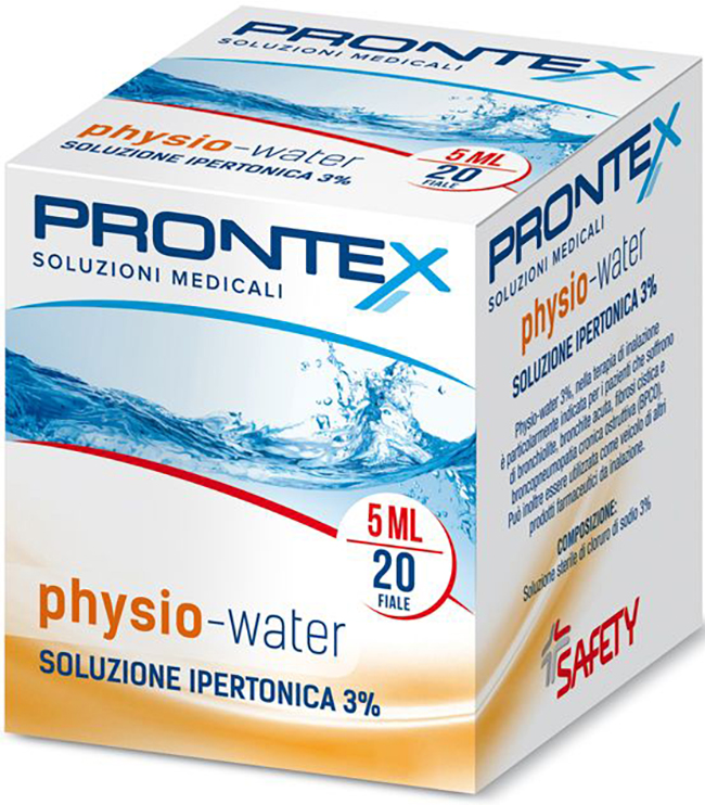 PHYSIO-WATER SOLUZIONE IPERTONICA 20 FIALE 5 ML - Farmacia Puddu Baire S.r.l.
