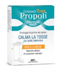 GOLASEPT TUSS PROPOLI CPR TOSSE DISPOSITIVO MEDICO COMPRESSE MASTICABILI ALLA PROPOLI IN ASTUCCIO - Farmacia Puddu Baire S.r.l.