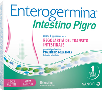 ENTEROGERMINA INTESTINO PIGRO 10 BUSTINE - Farmacia Puddu Baire S.r.l.