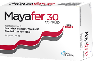 MAYAFER 30 COMPLEX 30 CAPSULE - Farmacia Puddu Baire S.r.l.