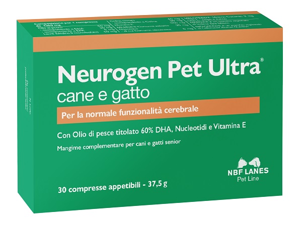 NEUROGEN PET ULTRA BLISTER 30 COMPRESSE APPETIBILI - Farmacia Puddu Baire S.r.l.