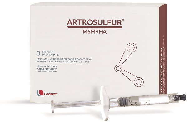 ARTROSULFUR MSM+HA 3 SIRINGHE PRERIEMPITE - Farmacia Puddu Baire S.r.l.