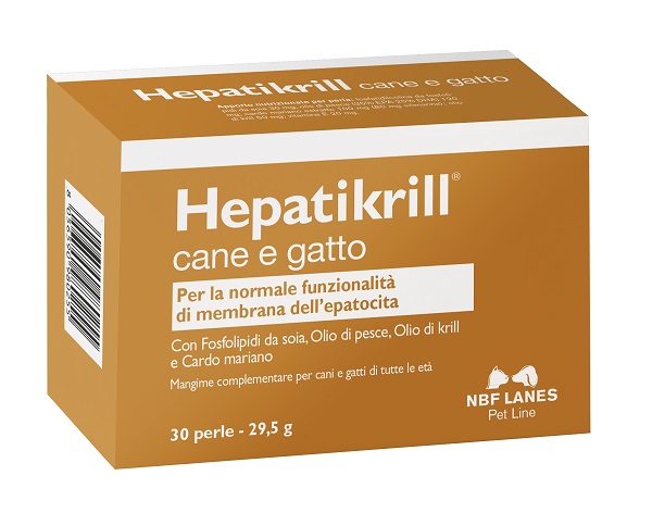 HEPATIKRILL CANI E GATTI BLISTER 30 PERLE - Farmacia Puddu Baire S.r.l.