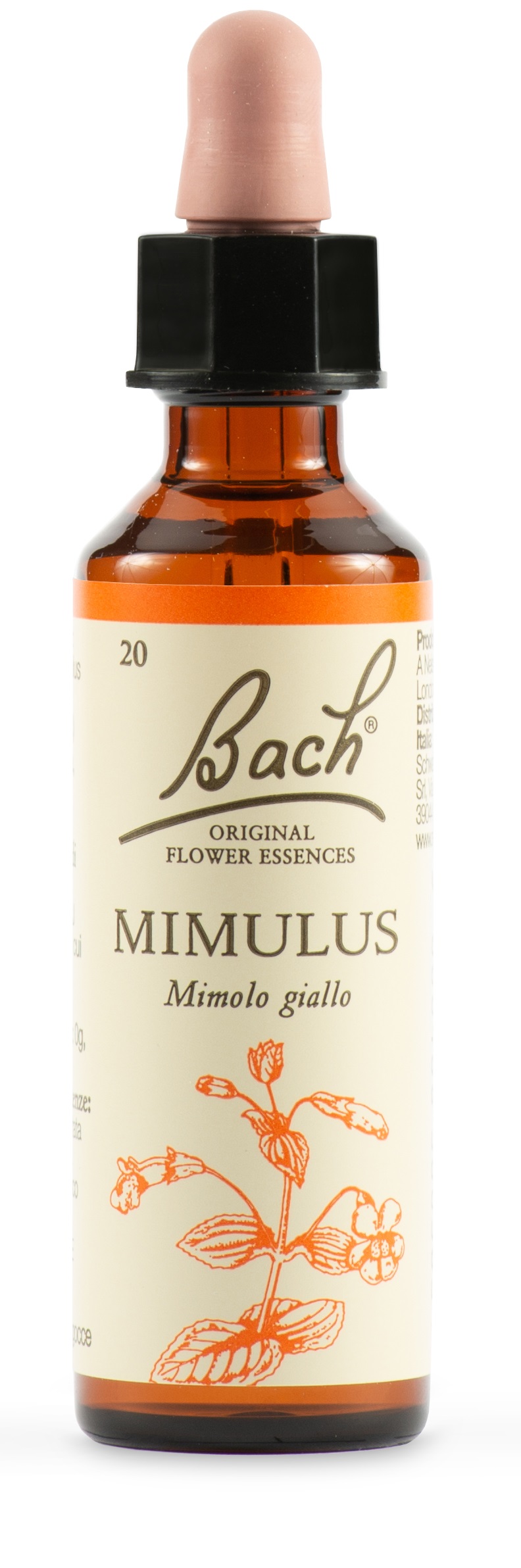 MIMULUS BACH ORIG 20 ML - Farmacia Puddu Baire S.r.l.