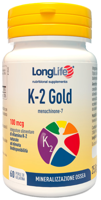 LONGLIFE K-2 GOLD 60 PERLE - Farmacia Puddu Baire S.r.l.