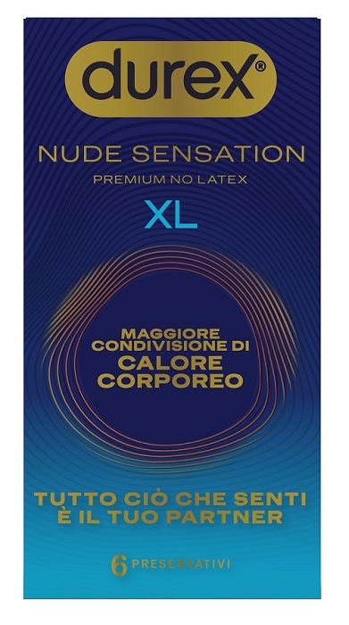 PRESERVATIVO DUREX NUDE SENSATION XL 6 PEZZI - Farmacia Puddu Baire S.r.l.