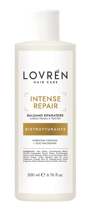 LOVREN HAIR CARE INTENSE REPAIR SHAMPOO RISTRUTTURANTE 200 ML - Farmacia Puddu Baire S.r.l.