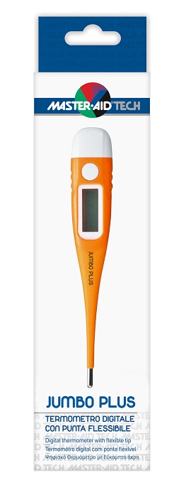 TERMOMETRO DIGITALE CON PUNTA FLESSIBILE MASTER-AID TECH JUMBO+ - Farmacia Puddu Baire S.r.l.