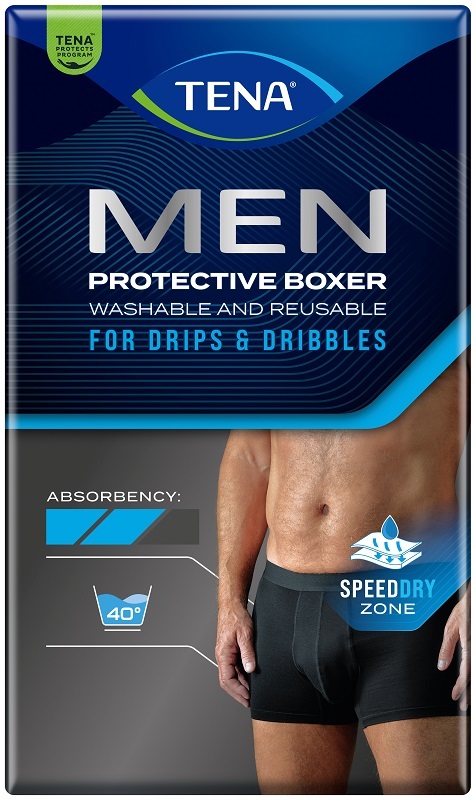 TENA MEN PROTECTIVE BOXER ASSORBENTE LAVABILE EXTRALARGE 1 PEZZO - Farmacia Puddu Baire S.r.l.