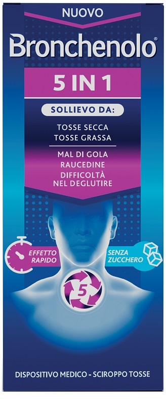 BRONCHENOLO 5 IN 1 120 ML - Farmacia Puddu Baire S.r.l.