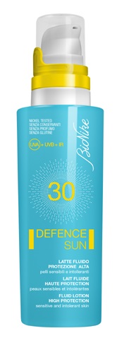 DEFENCE SUN 30 LATTE FLUIDO PROTEZIONE ALTA 125 ML - Farmacia Puddu Baire S.r.l.