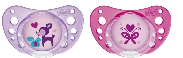 CHICCO SUCCHIETTO AIR GIRL IN CAUCCIU' 6-16 MESI 2 PEZZI - Farmacia Puddu Baire S.r.l.