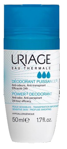 URIAGE DEO POWER3 ROLL ON 50 ML - Farmacia Puddu Baire S.r.l.