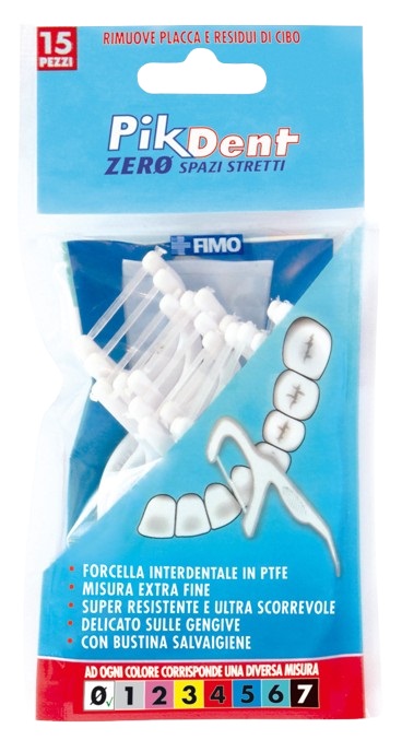 PIKDENT ZERO SPAZI STRETTI 15 FORCELLE INTERDENTALI - Farmacia Puddu Baire S.r.l.