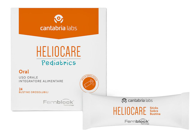HELIOCARE PEDIATRICS ORAL 24 BUSTINE - Farmacia Puddu Baire S.r.l.