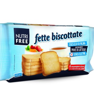 NUTRIFREE FETTE BISCOTTATE 225 G - Farmacia Puddu Baire S.r.l.