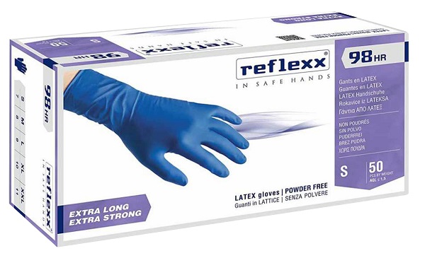GUANTI LATTICE SENZA POLVERE LARGE 100 PEZZI GAMMADIS - Farmacia Puddu Baire S.r.l.